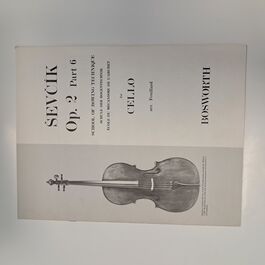School of Bowing Technique Cello Op. 2 Part 6 Sevcik