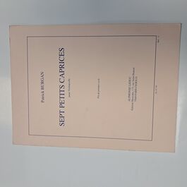 Sept Petits Caprices pour Violoncelle