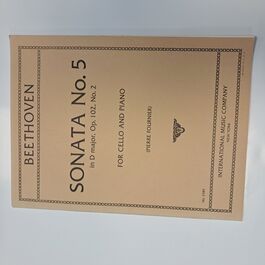 Sonata No. 5 in D major Beethoven Op. 102 No. 2