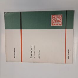 Symphony for Cello and Piano Benjamin Britten