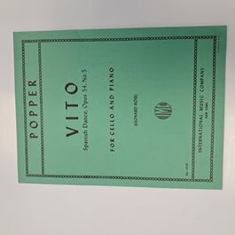 Vito Spanish Dance Opus 54 No. 5 Violonchelo y Piano David Popper