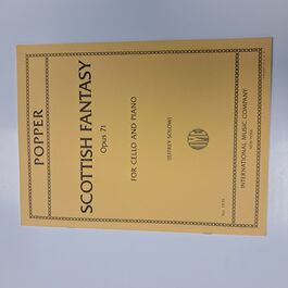 Scottish Fantasy Opus 71 for Cello and Piano