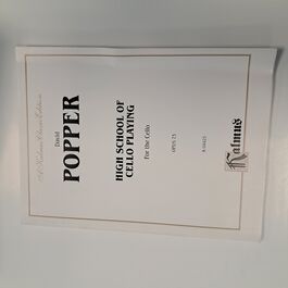 David Popper High School of Cello Playing for Cello