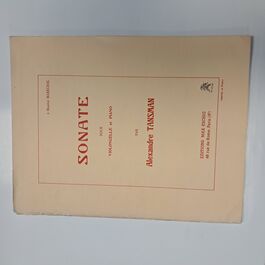 Sonate pour Violoncelle et Piano Maurice Maréchal