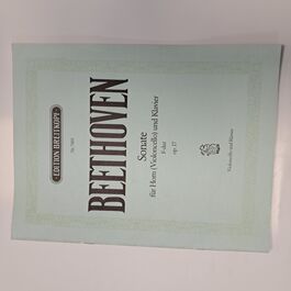 Sonate für Violoncello und Klavier Beethoven F-dur Op. 17