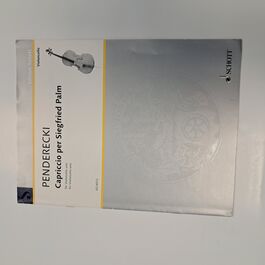 Capriccio per Siegfried Palm for Violoncello Solo