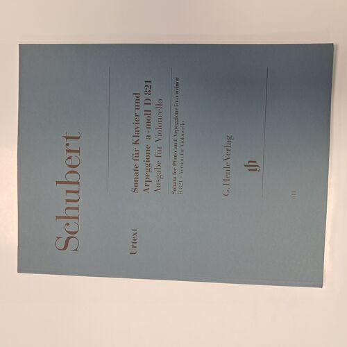 Sonata for Violoncello and Piano in A Minor