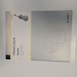 Sonate for Violoncello and piano E Major Francoeur