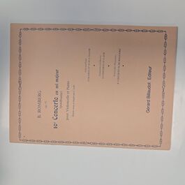 10º Concerto en Do Majeur pour Violoncelle et Piano Op. 75