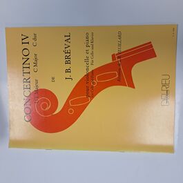 Concertino IV en C Major for Cello and Piano Bréval