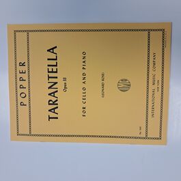 Tarantella Opus 33 Violonchelo y Piano David Popper