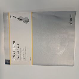 Konzert NBA. 4 for Violoncello and Orchestra C Major G 481 Boccherini