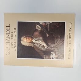 Concerto I G minor Cello Handel