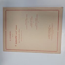 5º Concerto en Fa# Mineur pour Violoncelle et Piano Op. 30