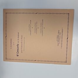 6º Concerto en Fa Majeur pour Violoncelle et Piano Op. 31