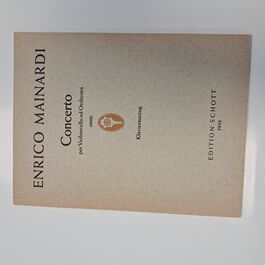 Concerto per Violoncello e Orchestra Enrico Mainardi