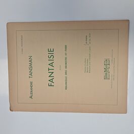 Fantaisie pour Violoncelle et Piano Alexander Tansman