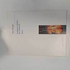Technische Studien für Violoncello Heft 1