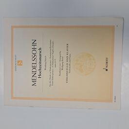 Wedding March from Shakespeare´s A Midsummer Night's Dream opus 61/9 Violoncello and Piano