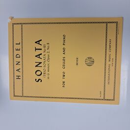 Sonata in G minor Opus 2 No. 8 Handel