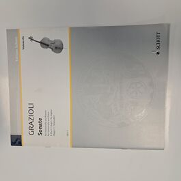 Sonate for Violoncello and Piano Fa Majeur Grazioli