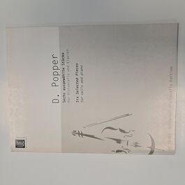 Six Selected Pieces for Cello and Piano David Popper