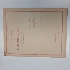 4º Concerto en Mi Mineur Cello and Piano Chales Davidoff