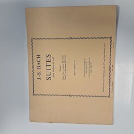 Suites Bach pour Violoncelle Seul Cahier C Suite V en Ut Mineur BWV 1011 Suite II en Ré Majeur BWV 1012