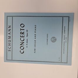 Concerto in A minor Opus 129 for Cello and Piano