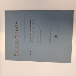 Sonate no. 1 in C minor Op. 32 for Violoncello and Piano