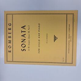Sonata in Bb Major Opus 38 No. 3 for Cello and Piano