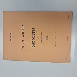 Sonate pour Violoncelle et Piano Ch.-M. Widor