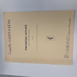 Première Sonate pour Violoncelle et Piano Opus 32