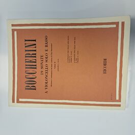 19 Sonate Violoncello e Piano Volume II Boccherini