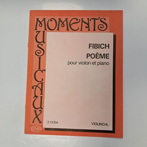 Poème pour Violin et Piano