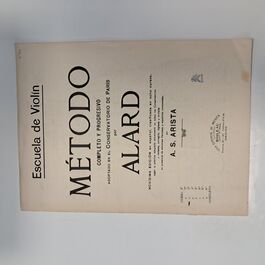 Método Completo y Progresivo Violín Alard Curso 3º