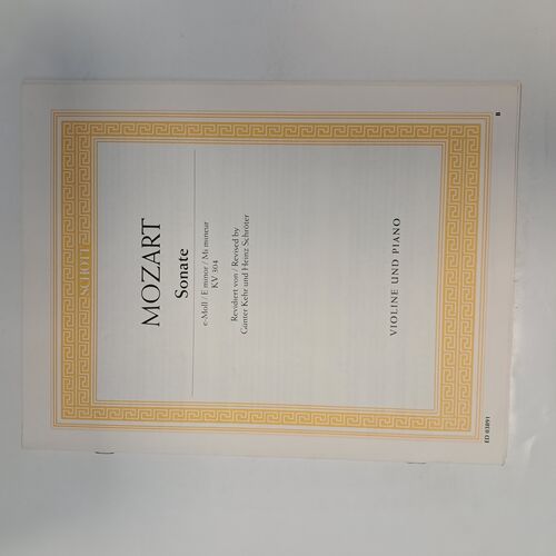 Sonate Mi Mineur KV 304