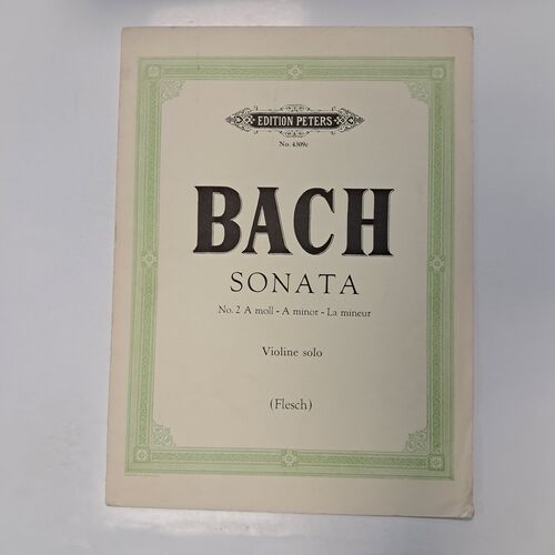 Sonata Nº 2 La Menor Bach