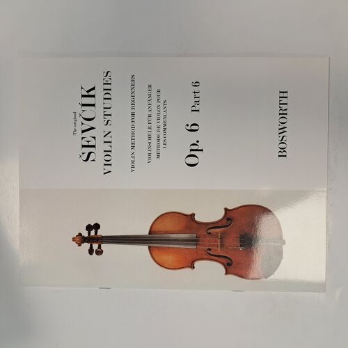 The Original Sevcik Violin Studies Op. 6 Part 6