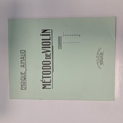 Método de Violín Cuaderno 1º Enrique Ainaud
