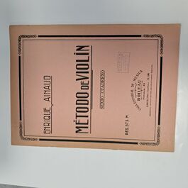 Método de Violín Cuaderno 6º Enrique Ainaud