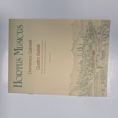 Quattro Balleti Op. 1/3