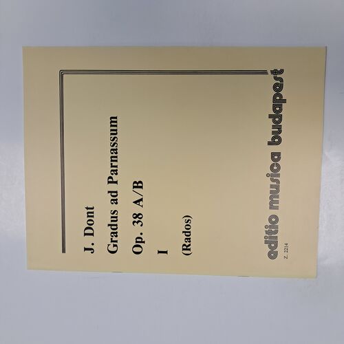 Gradus ad Parnassum Op. 38 A/B I (Rados)