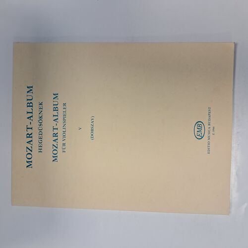 Mozart Album for Violin V (Dobszay)