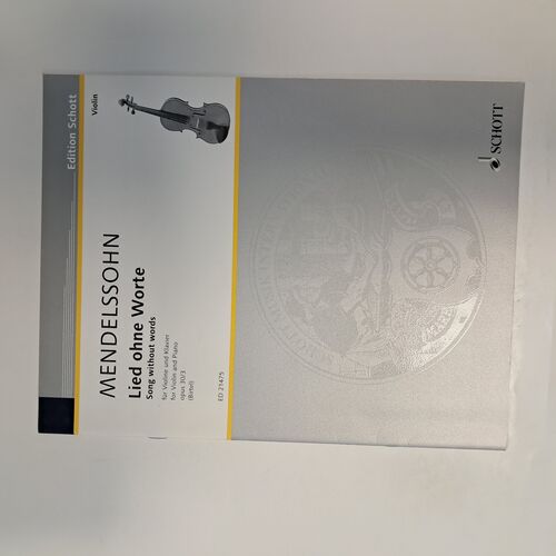 Song Without Words for Violin and Piano Opus 30/3