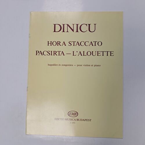 Hora Staccato Pacsirta - L´Alouette Violin and Piano