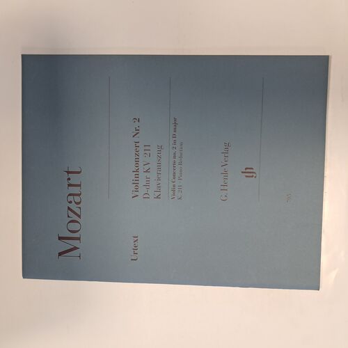 Violin Concerto no. 2 in D major K. 211 Piano Reduction