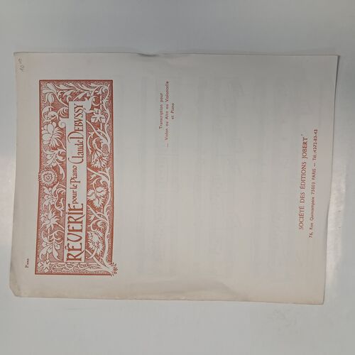 Réverie pour Le Violin