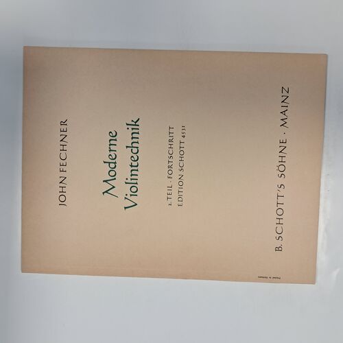 Moderne Violintechnik