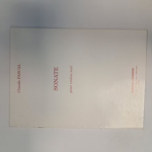 Sonate pour Violon Seul